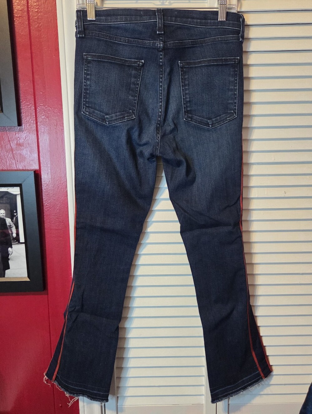 Excellent condition! Veronica Beard Carolyn Baby Boot Jeans Midnight, Size 28 - Picture 8 of 13